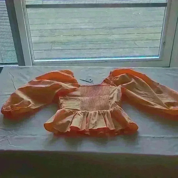 Express orange  blouse size xs - Picture 12 of 16